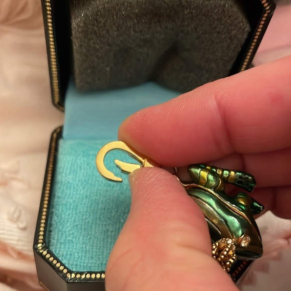 Vintage Juicy Couture frog charm retired YJRU0432 tagged box - Picture 13 of 17